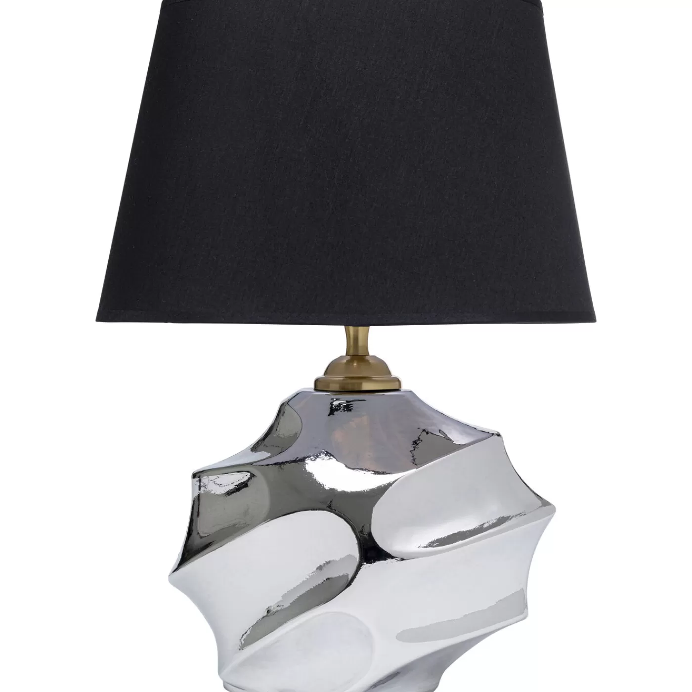 KARE Design Lampe A Poser Alba Argente 42Cm