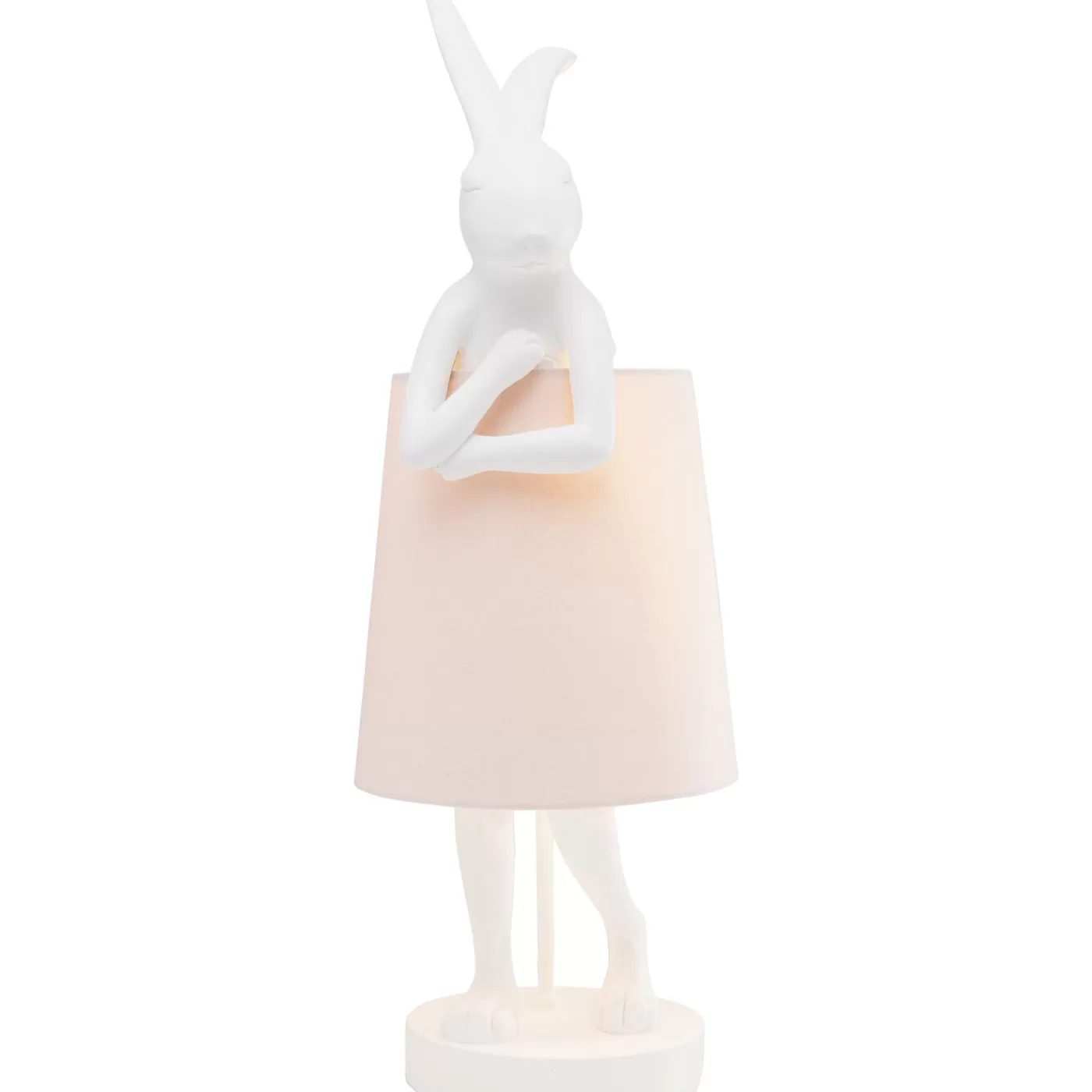 KARE Design Lampe A Poser Animal Rabbit Blanc 68Cm