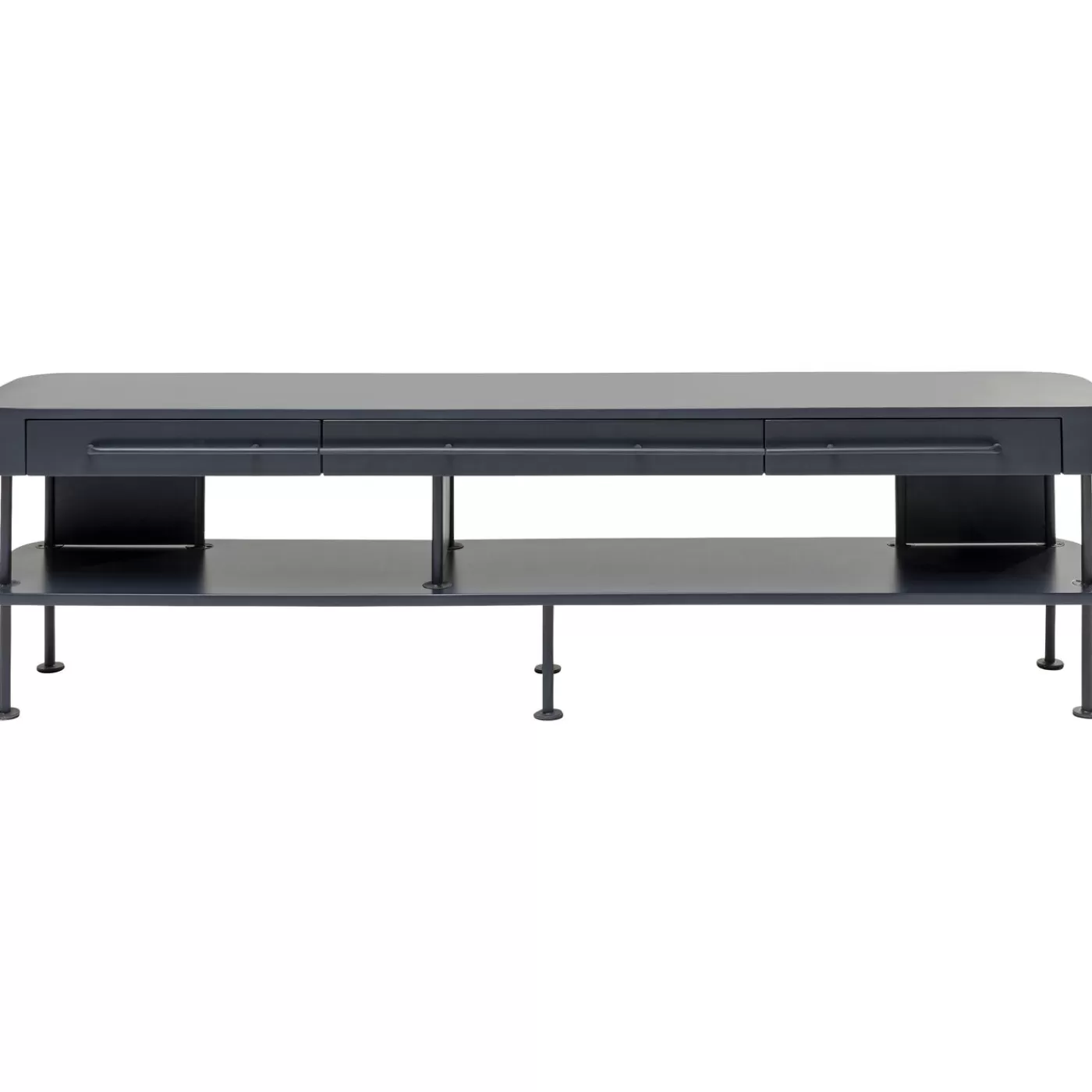 KARE Design Meuble Tv Montieri Anthracite 160X47Cm