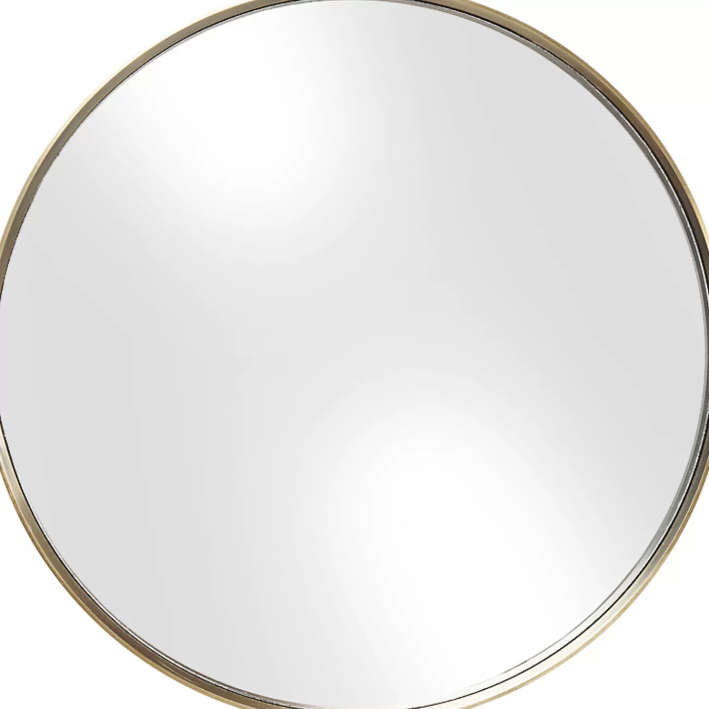 KARE Design Miroir Curve Mo Laiton O60Cm