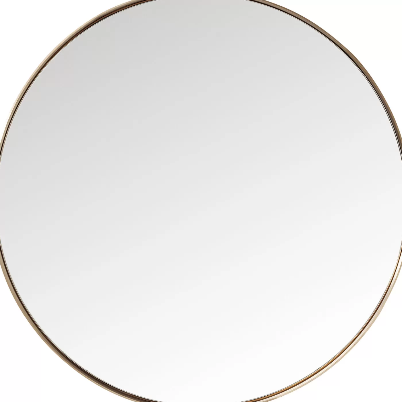 KARE Design Miroir Curve Rond Cuivre O100Cm