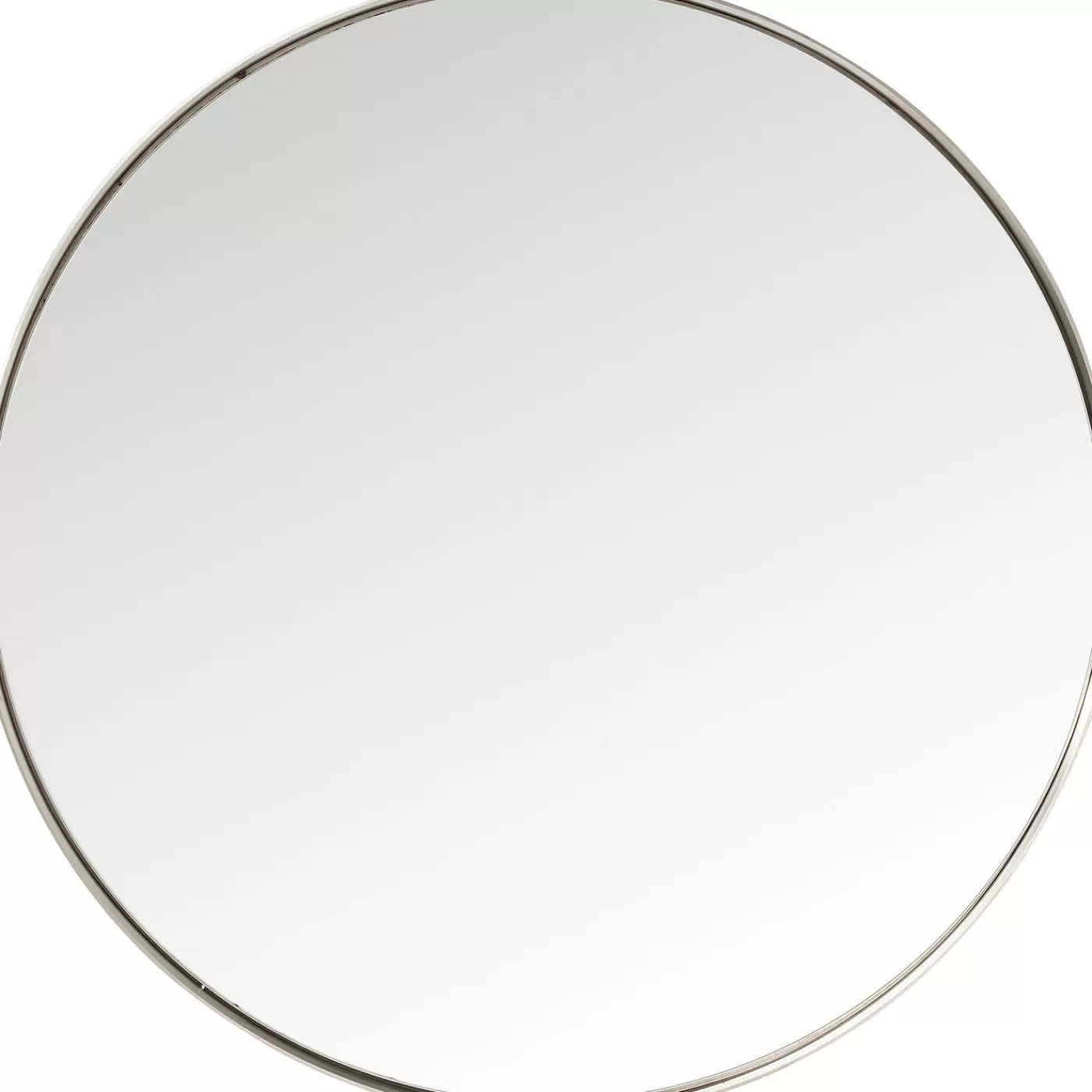 KARE Design Miroir Curve Rond Inox O100Cm