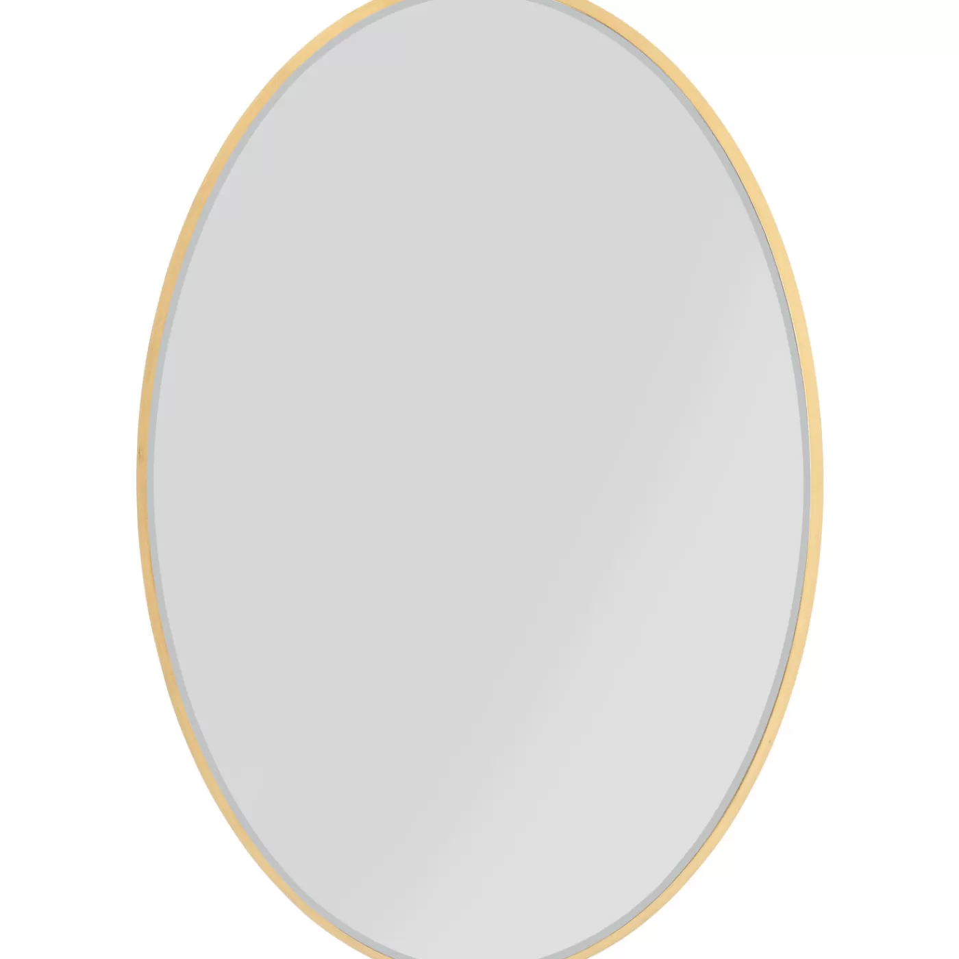 KARE Design Miroir Jetset Ovale Dore 94X64Cm