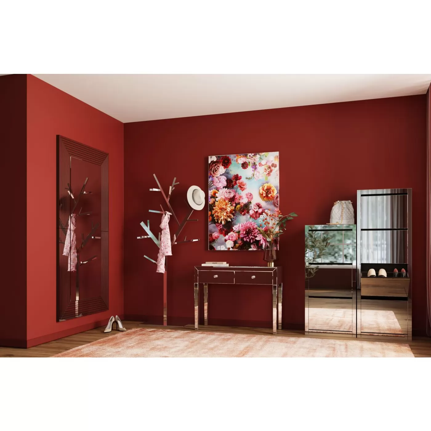 KARE Design Miroir Linea 100X200Cm