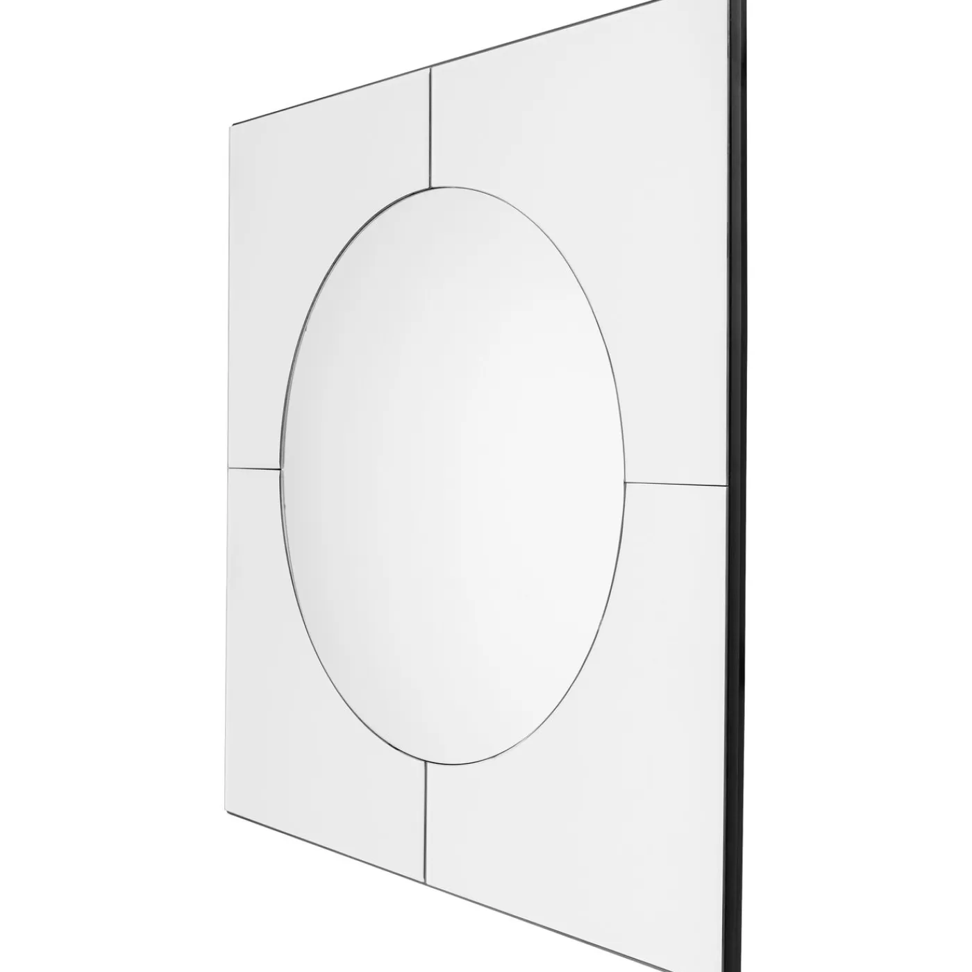 KARE Design Miroir Mural Deja 80X80Cm