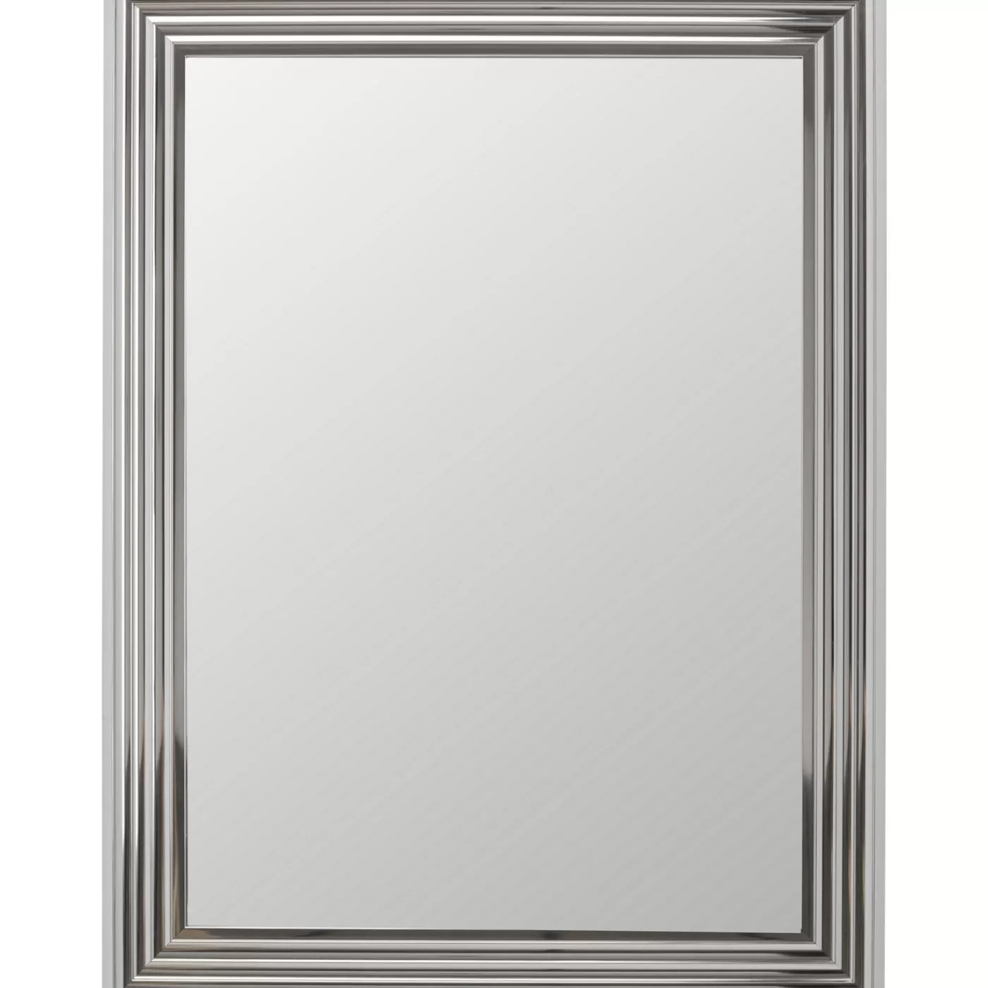 KARE Design Miroir Mural Frame Eve Argente 74X99Cm