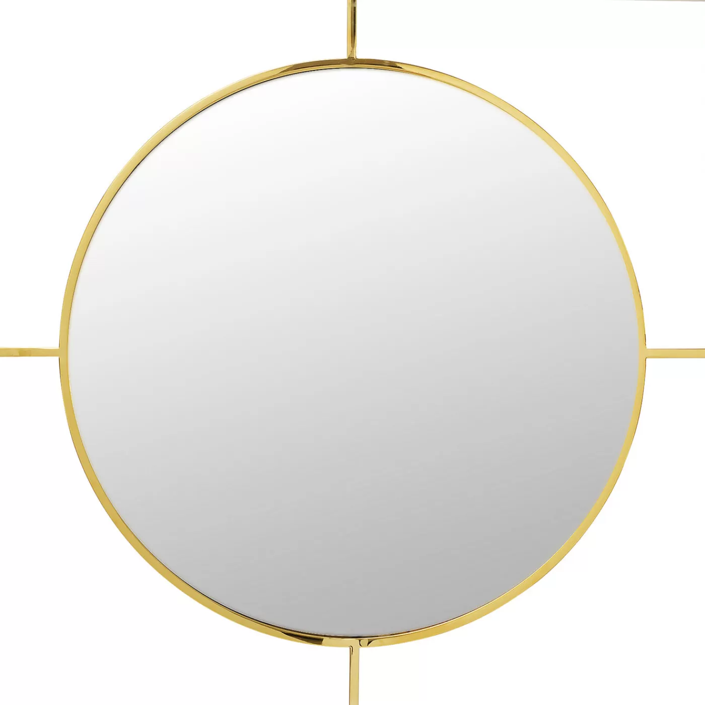 KARE Design Miroir Stanford Frame Round Gold O90Cm