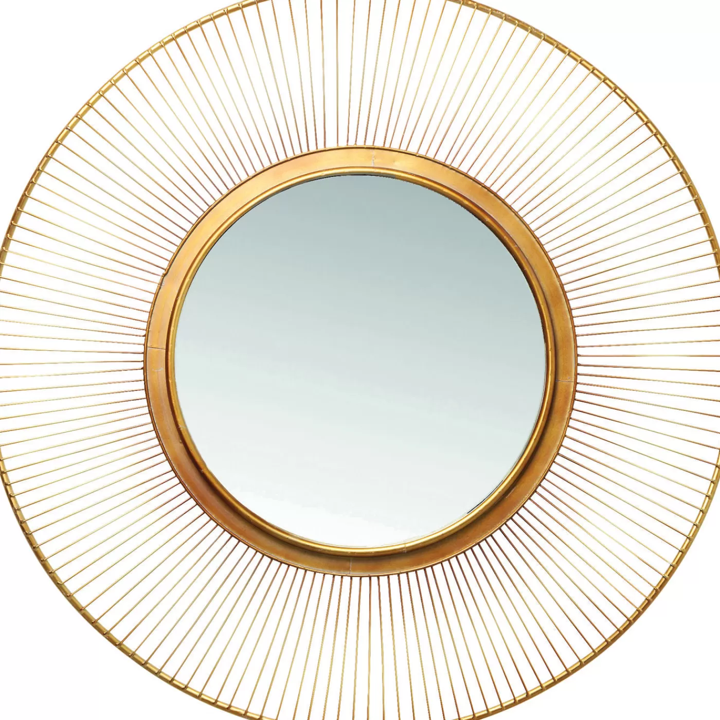 KARE Design Miroir Sun Storm Gold O93Cm