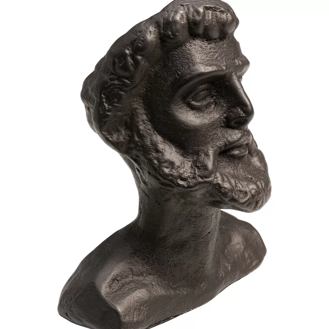 KARE Design Objet Décoratif Bearded Man Anthracite 11Cm