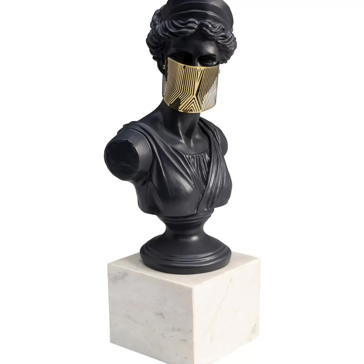 KARE Design Objet Décoratif Busto Masked Lady 50Cm