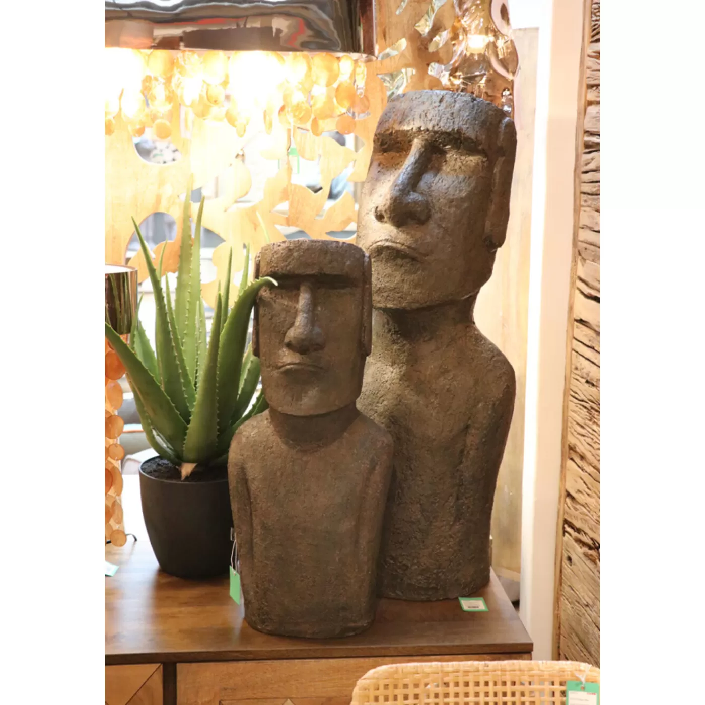 KARE Design Objet Décoratif Easter Island 59Cm