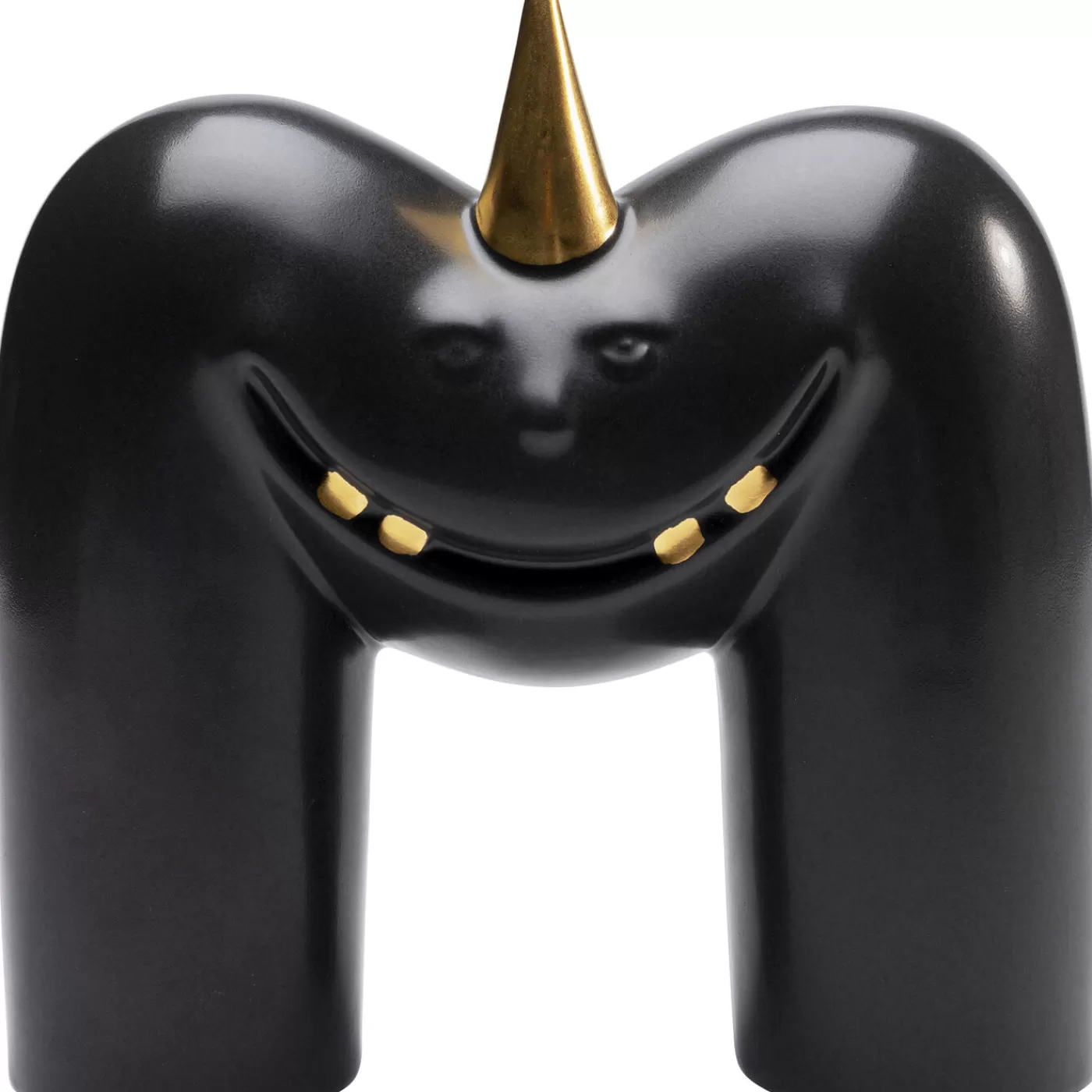 KARE Design Objet Décoratif Funny Teeth Noir