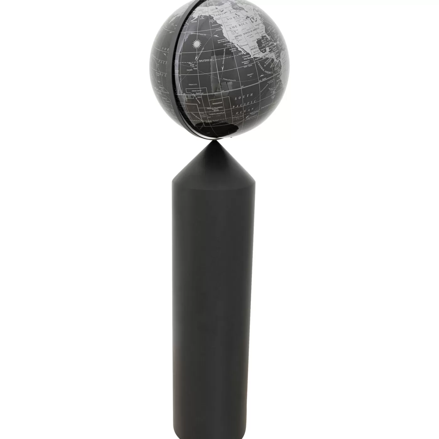 KARE Design Objet Décoratif Globe Top Noir 132Cm