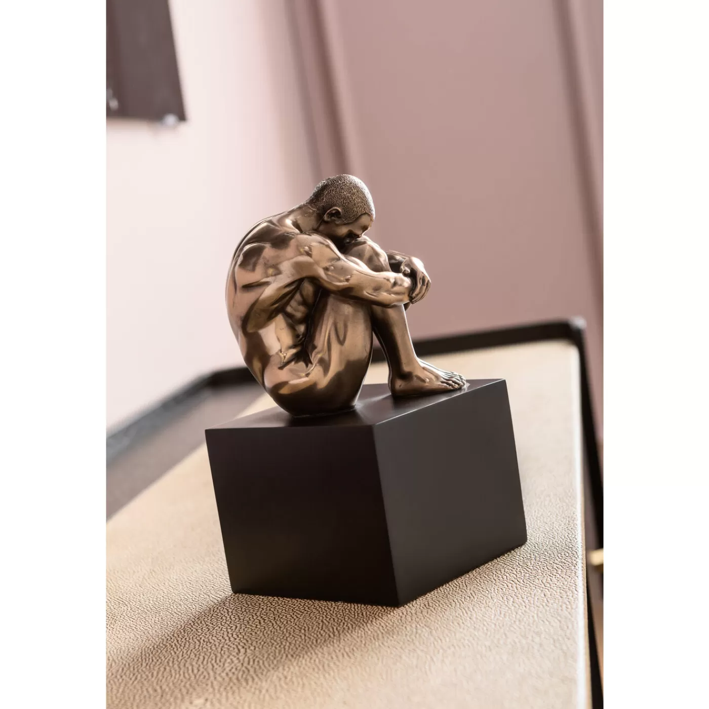 KARE Design Objet Décoratif Nude Man Thinking 10Cm