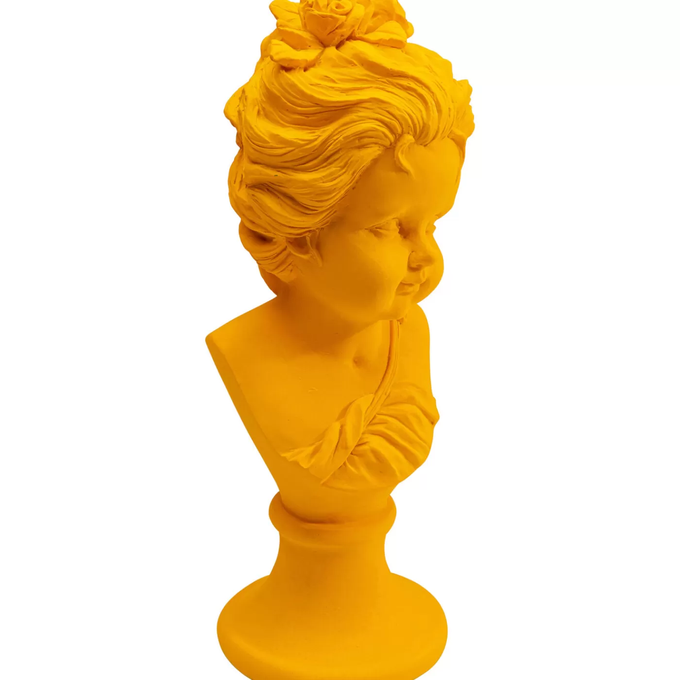 KARE Design Objet Décoratif Pop Duchess Jaune 27Cm