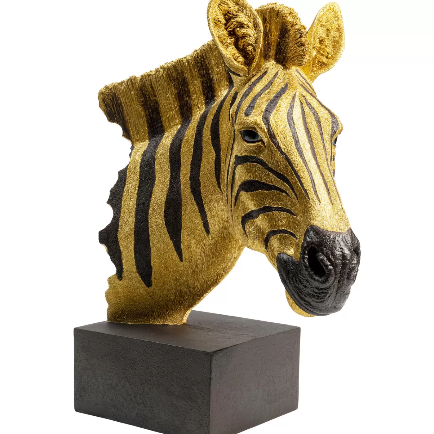 KARE Design Objet Décoratif Zebra Dore 35Cm