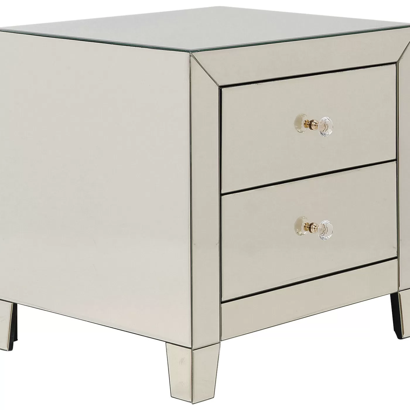 KARE Design Petite Commode Luxury Champagne 2-Tiroirs