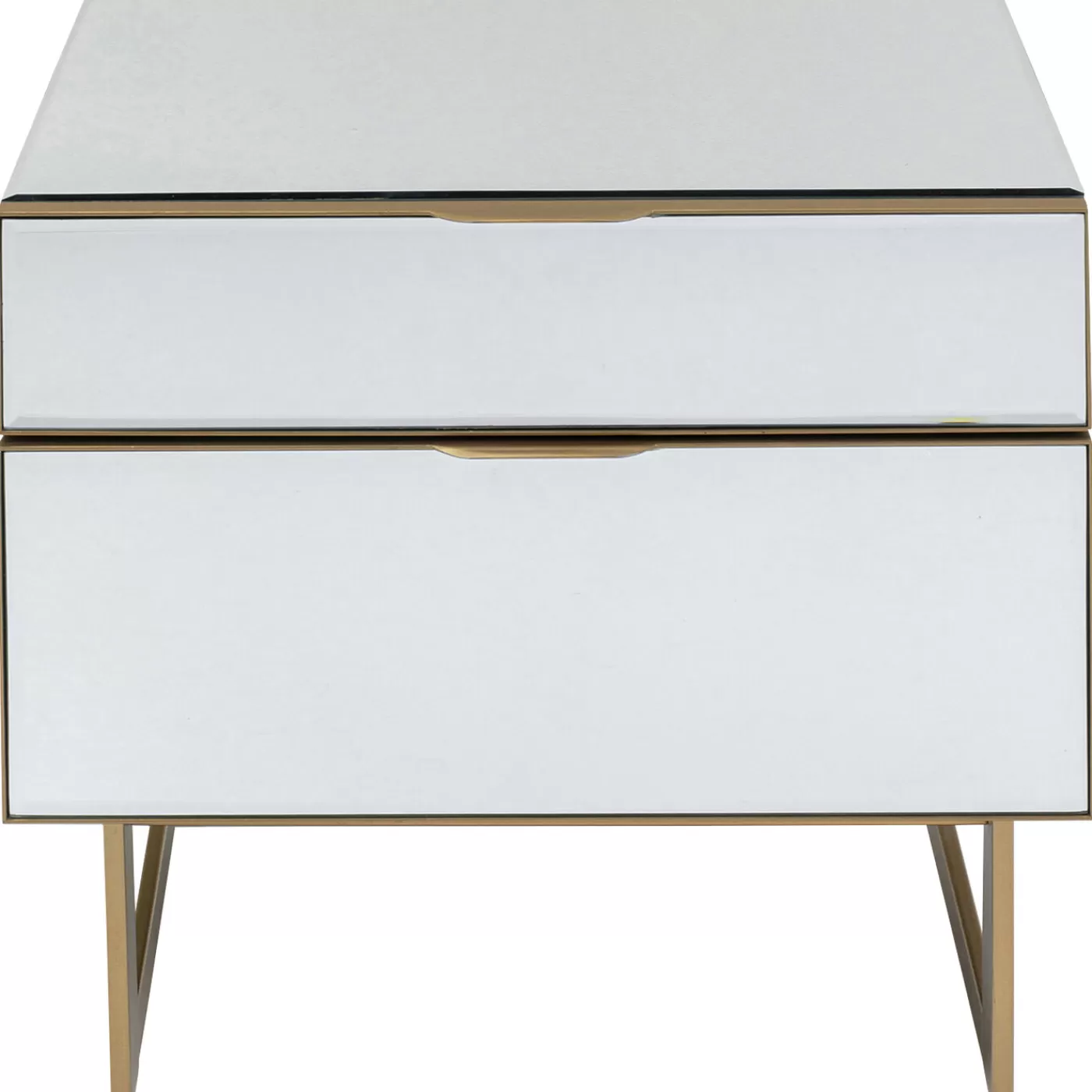 KARE Design Petite Commode Soran Dore 49X50Cm