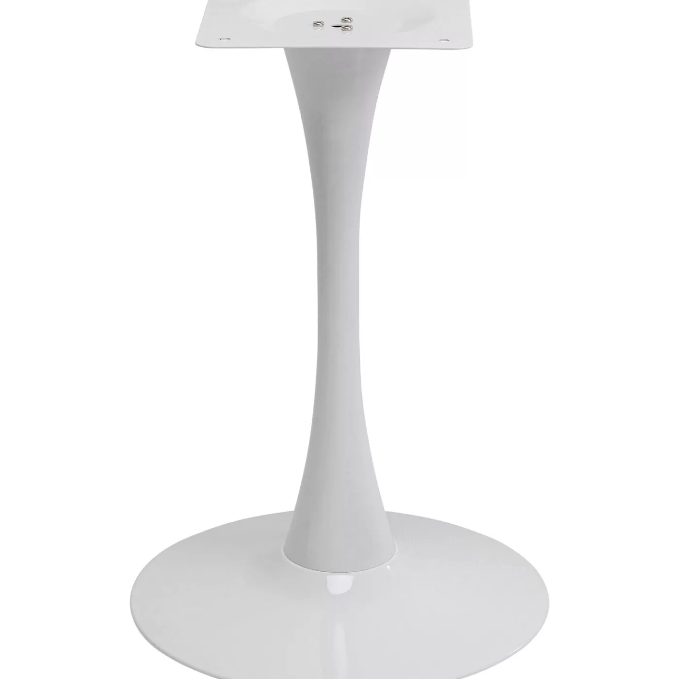 KARE Design Pietement De Table Schickeria Blanc O80Cm