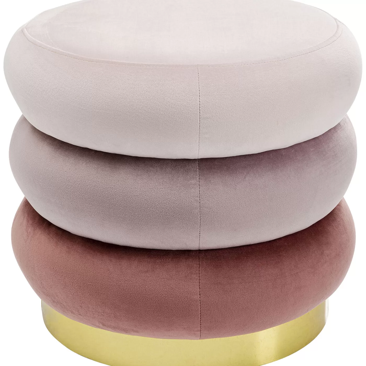 KARE Design Pouf Sandwich Mauve O45Cm