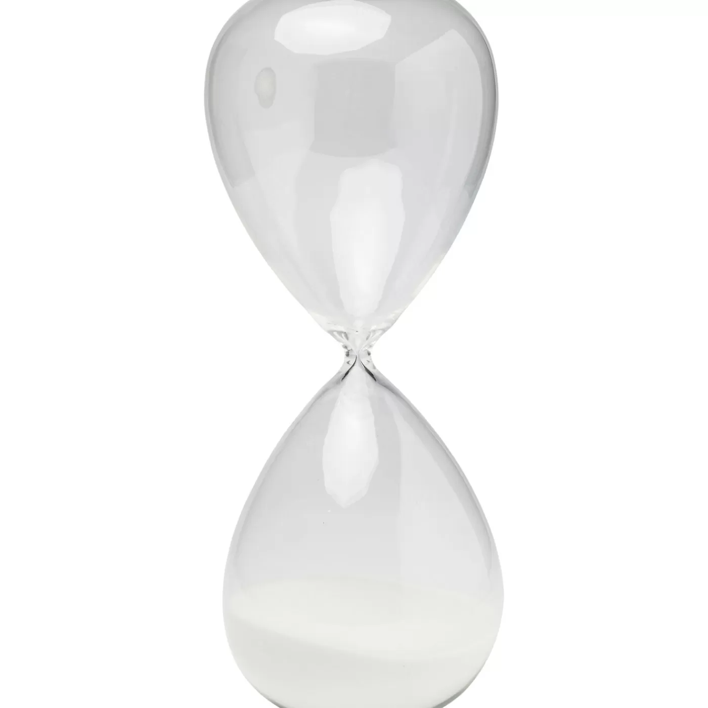 KARE Design Sablier Timer Blanc 45Cm