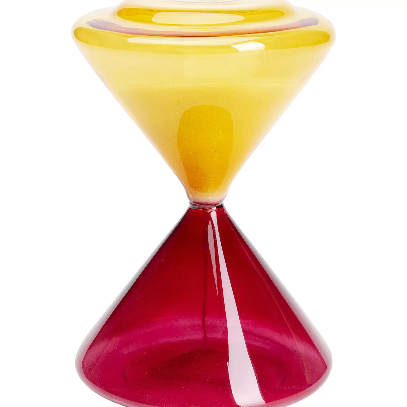 KARE Design Sablier Timer Rouge-Orange 18Cm