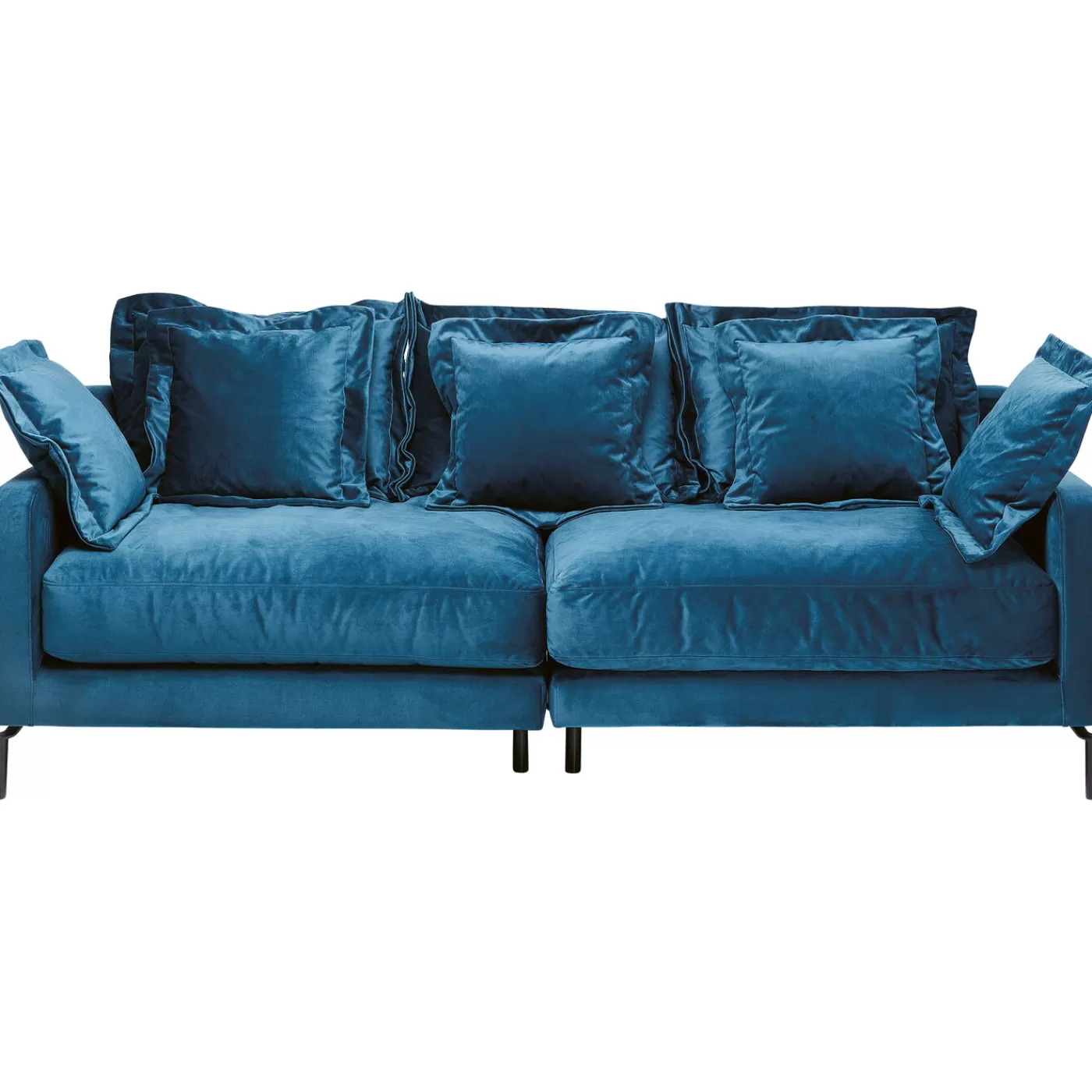 KARE Design Sofa Lullaby 2-Places Petrole