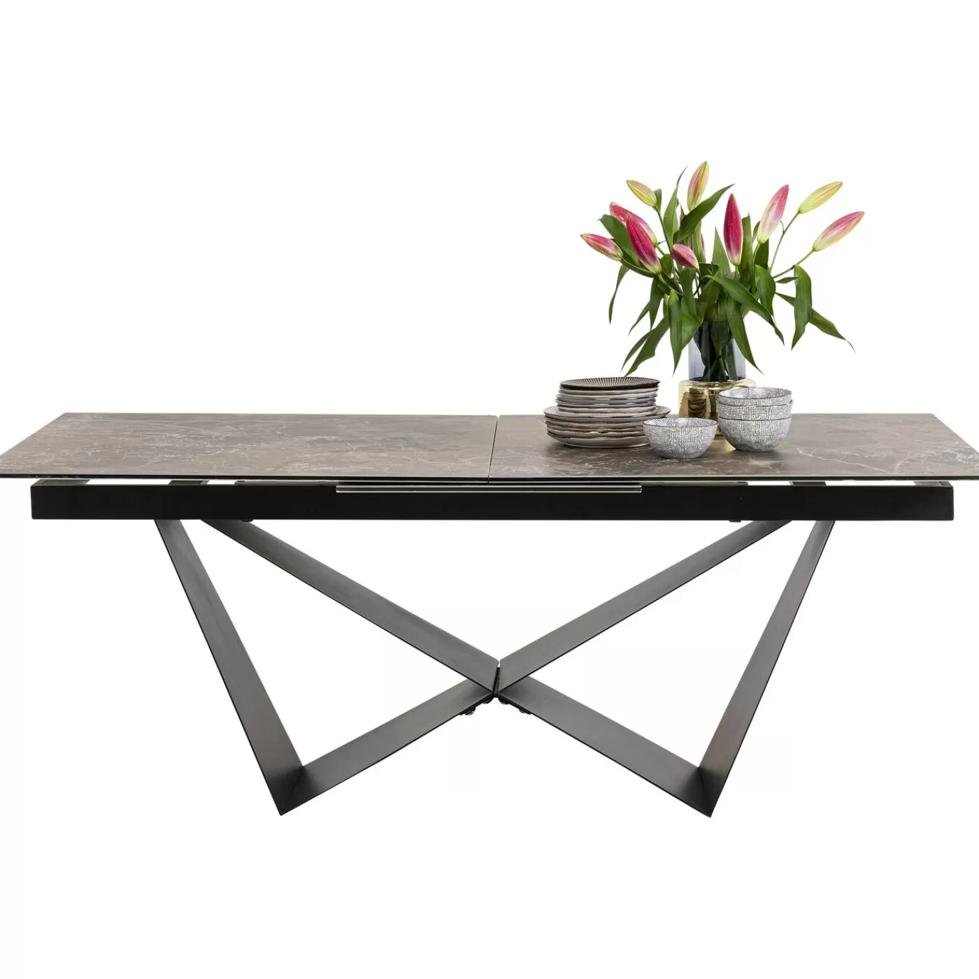 KARE Design Table A Rallonges Connesso 200(+60)X100Cm