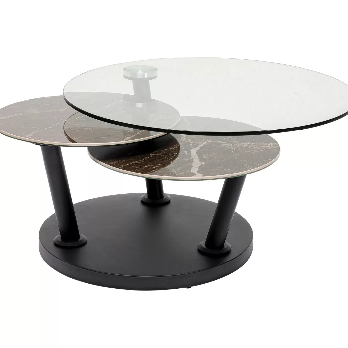 KARE Design Table Basse Avignon 80 (+124)X80Cm