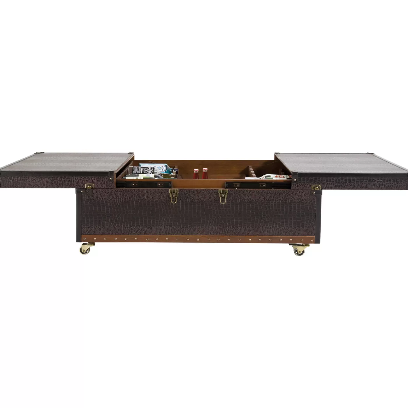 KARE Design Table Basse Bar Globetrotter 120X75Cm