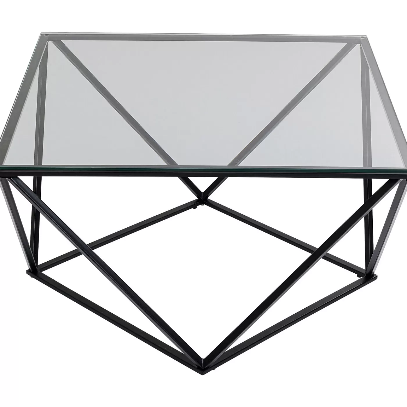 KARE Design Table Basse Cristallo 80X80Cm