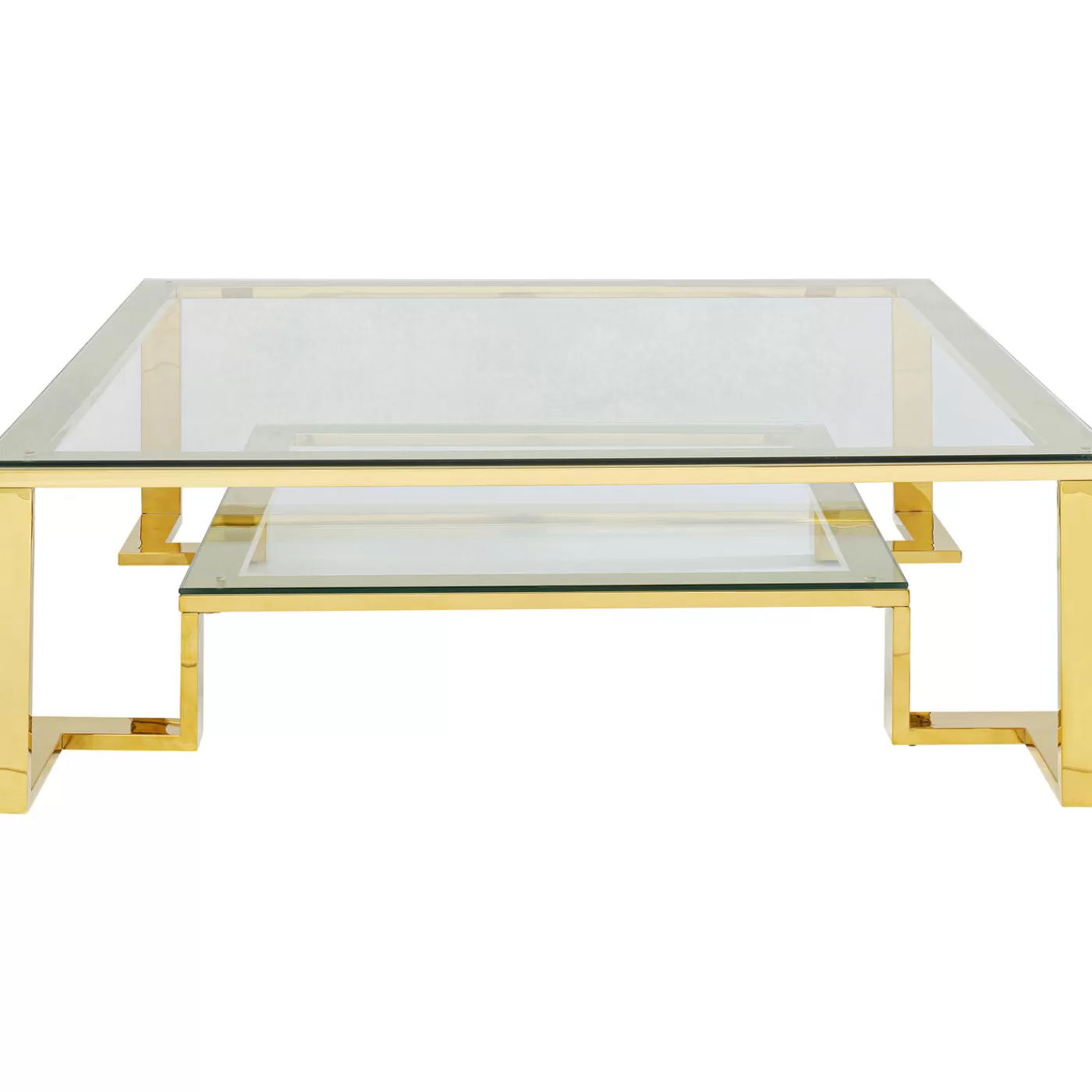 KARE Design Table Basse Gold Rush 120X120