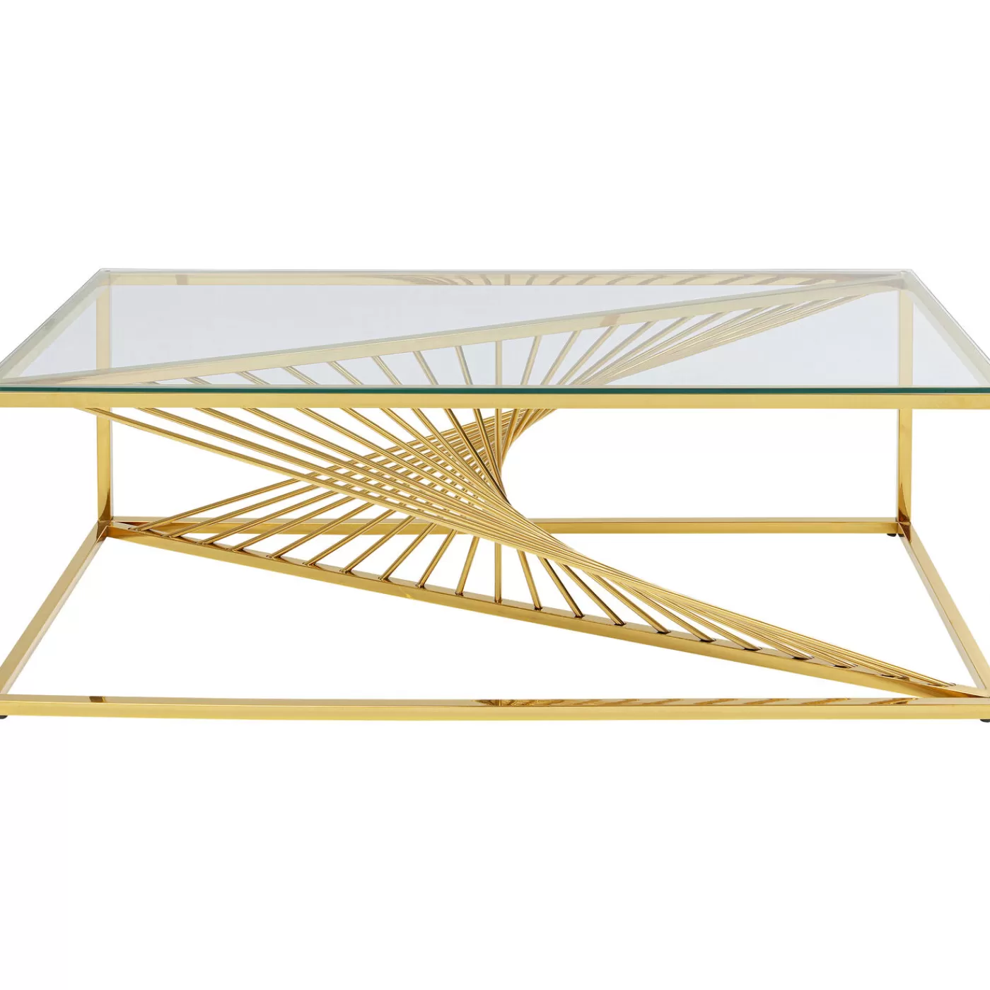 KARE Design Table Basse Laser Dore 120X60Cm