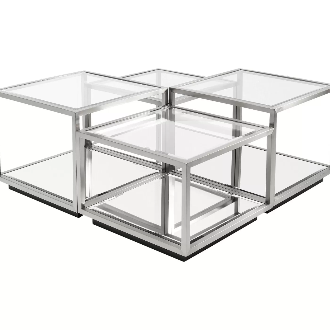 KARE Design Table Basse Luigi Argente (4/Set)