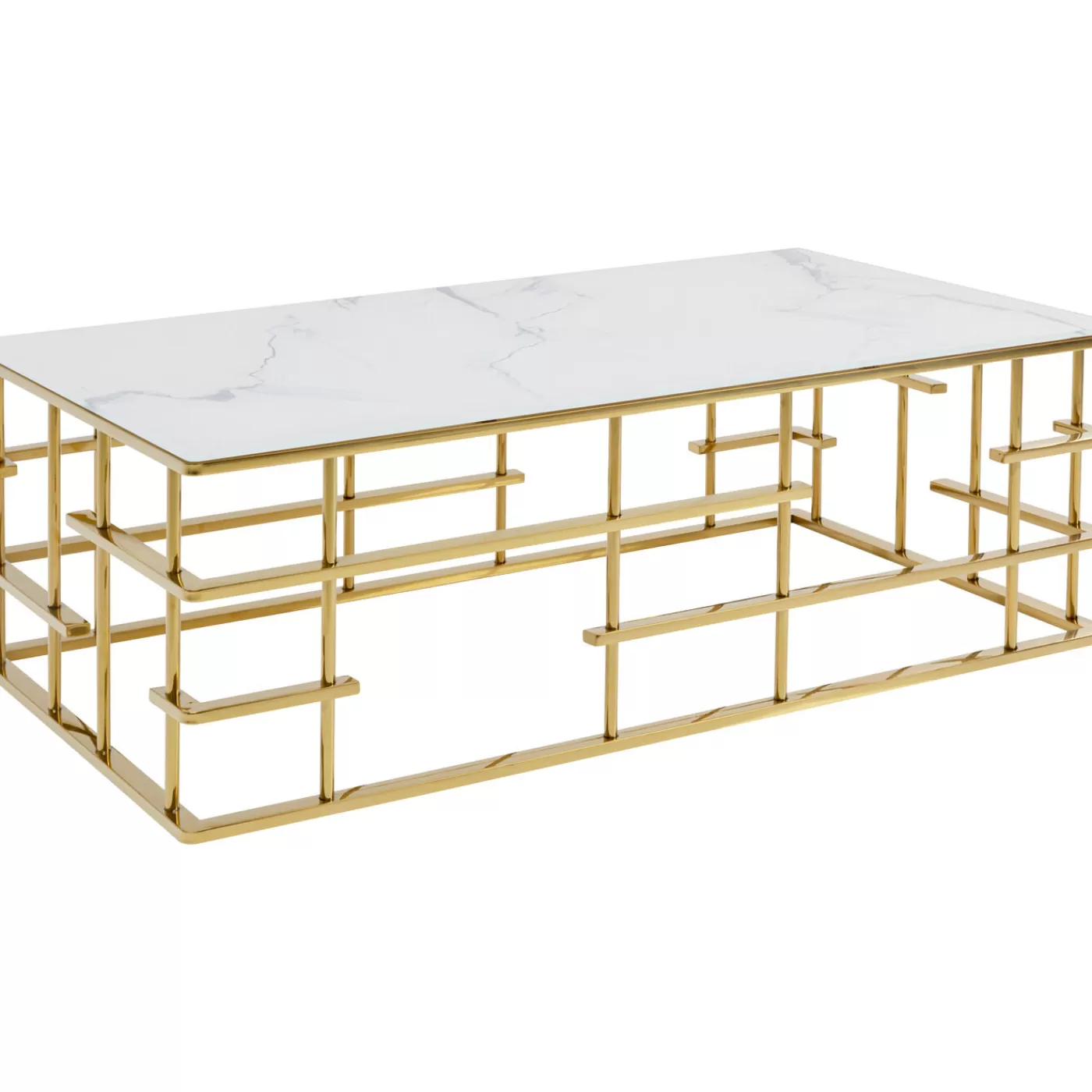 KARE Design Table Basse Rome Dore 130X70Cm