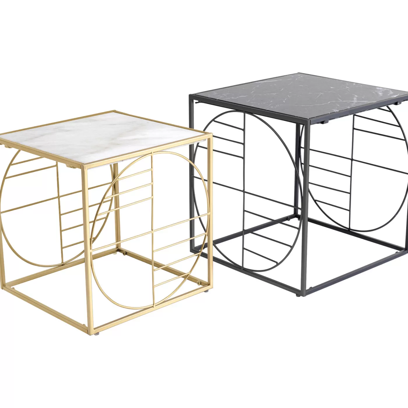 KARE Design Table Basse Techno 1 (2/Set)