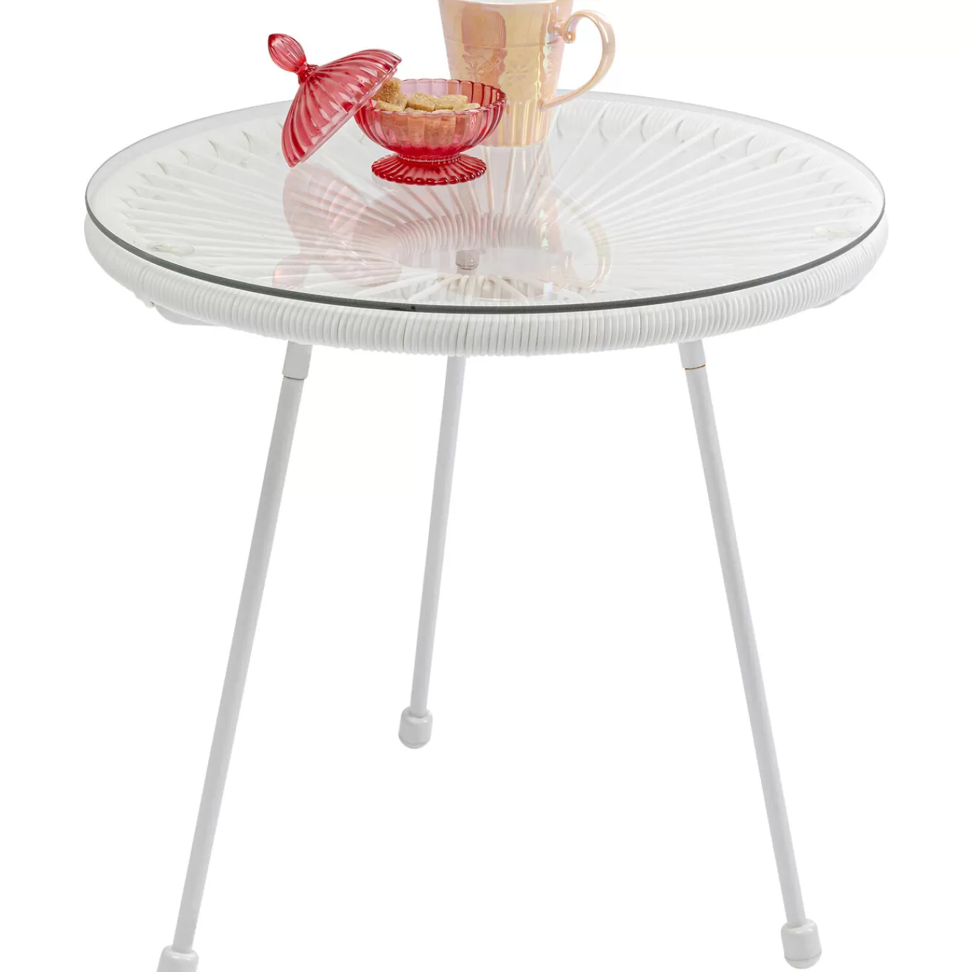 KARE Design Table D Appoint Acapulco Blanc