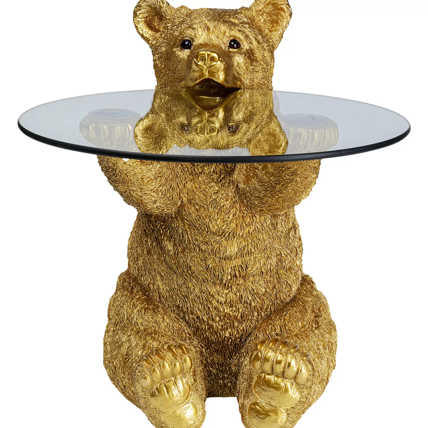 KARE Design Table D Appoint Animal Bear Dore O40Cm