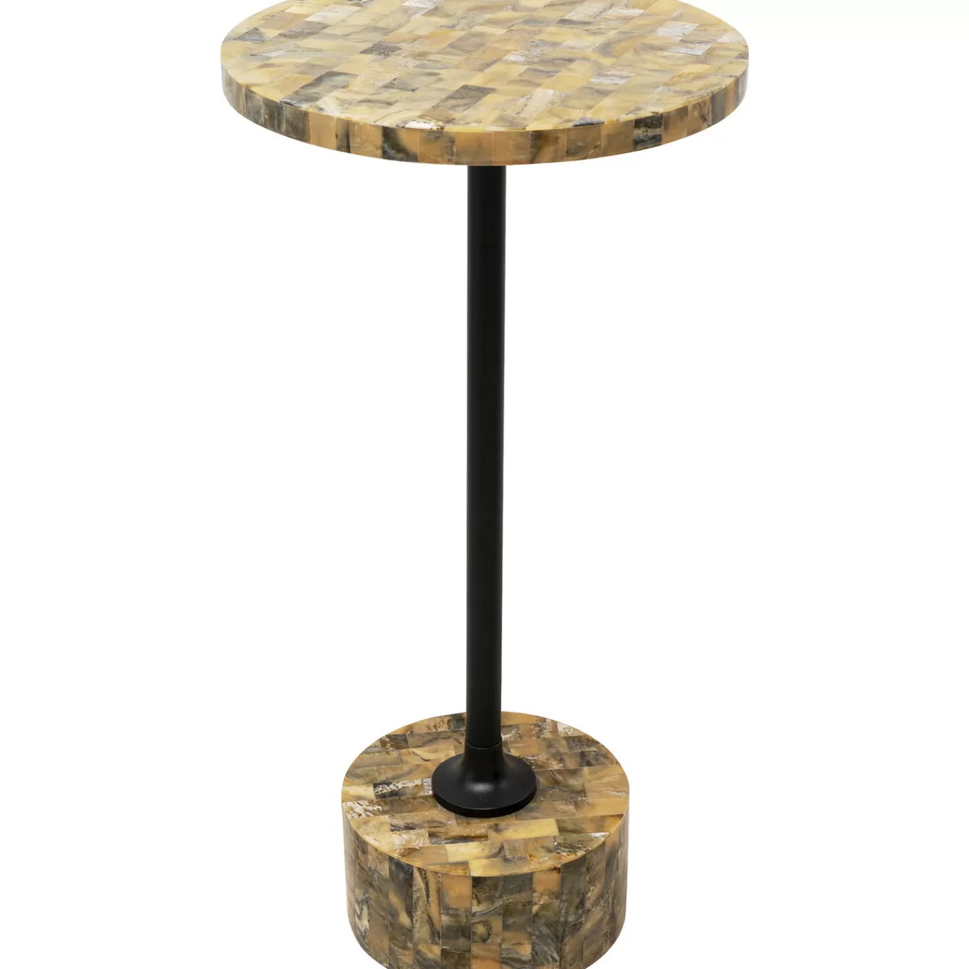 KARE Design Table D Appoint Domero Mosaic Gris O25Cm