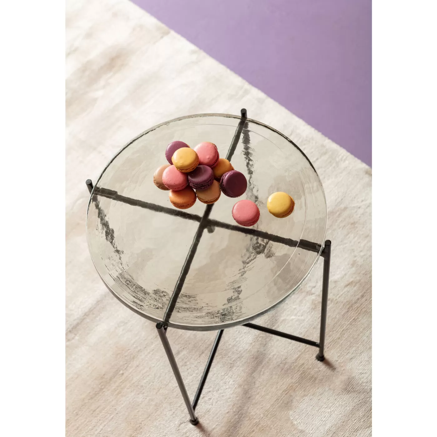 KARE Design Table D Appoint Ice Noir O40Cm