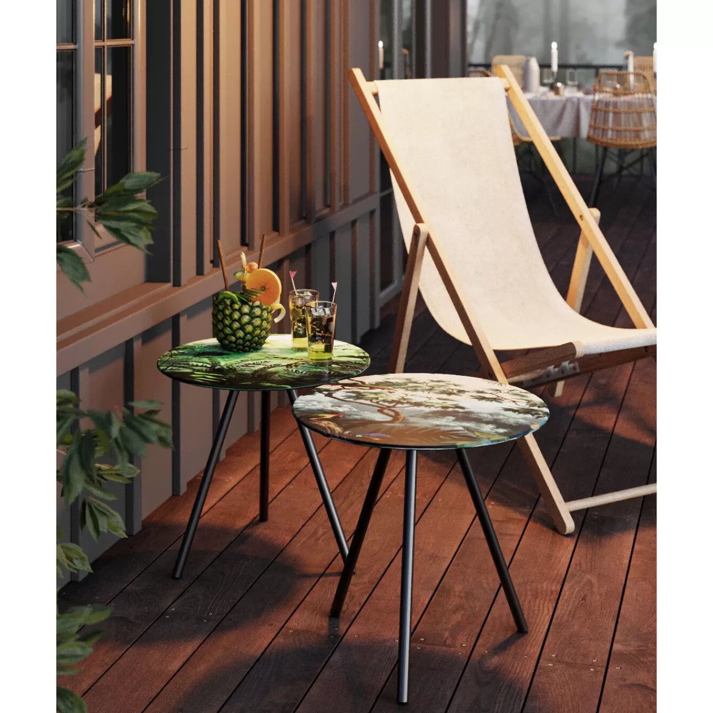 KARE Design Table D Appoint Paradise (2/Set)