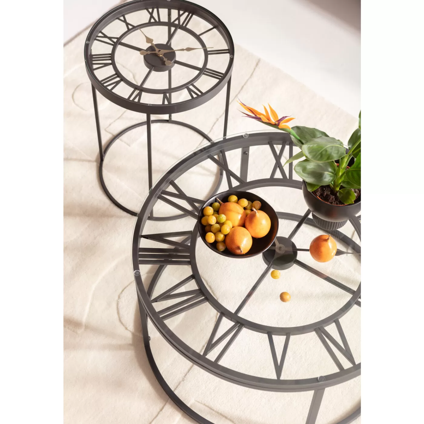 KARE Design Table D Appoint Roman Noir O76Cm