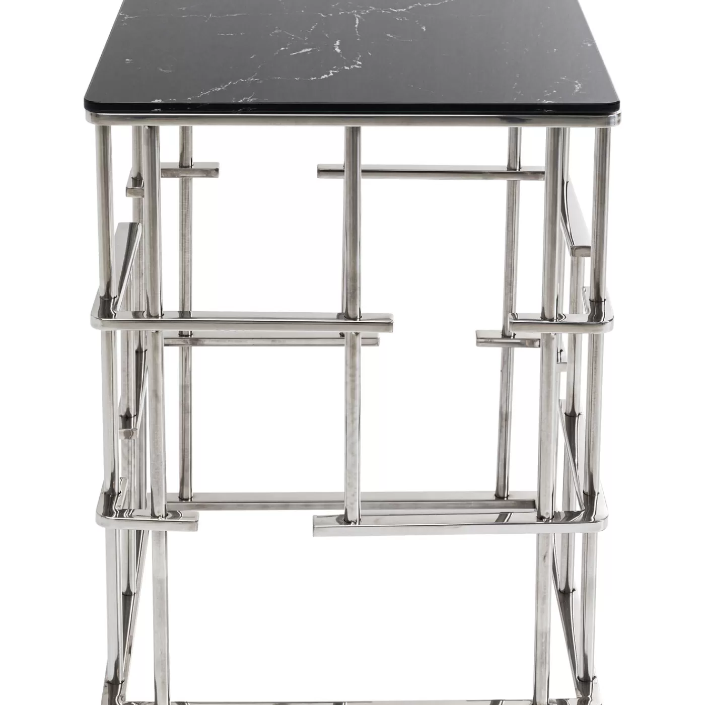 KARE Design Table D Appoint Rome Argente 40X40Cm