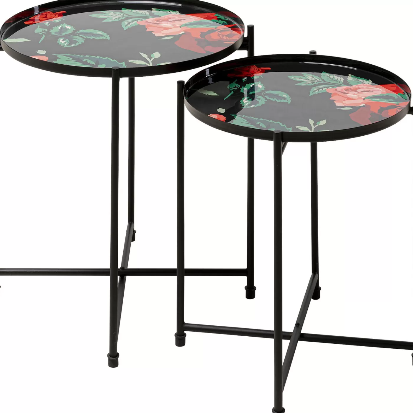 KARE Design Table D Apppoint Flowers Garden Rond (2/Set)