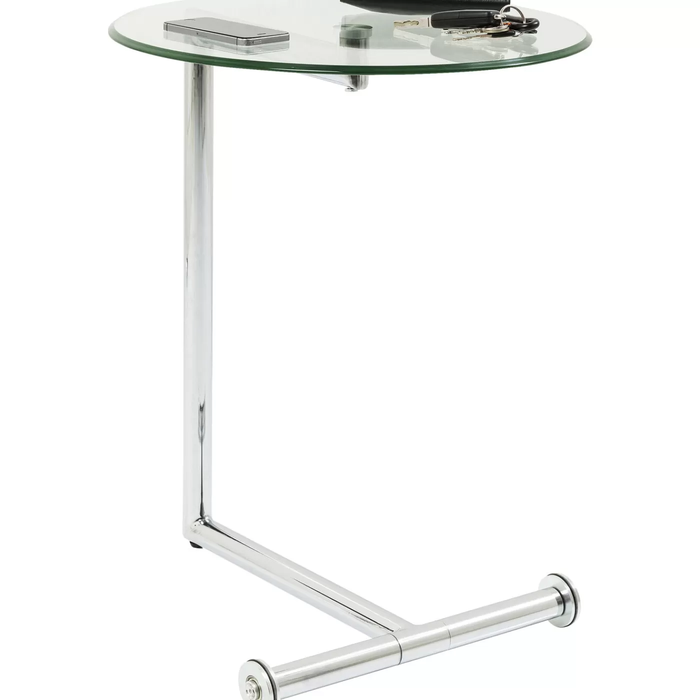 KARE Design Table D´Appoint Easy Living Transparente O46Cm