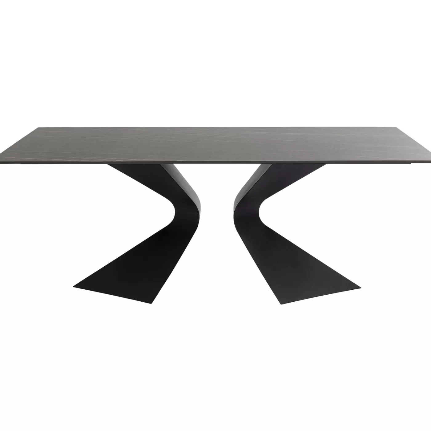 KARE Design Table Gloria Noir Ceramique 200X100