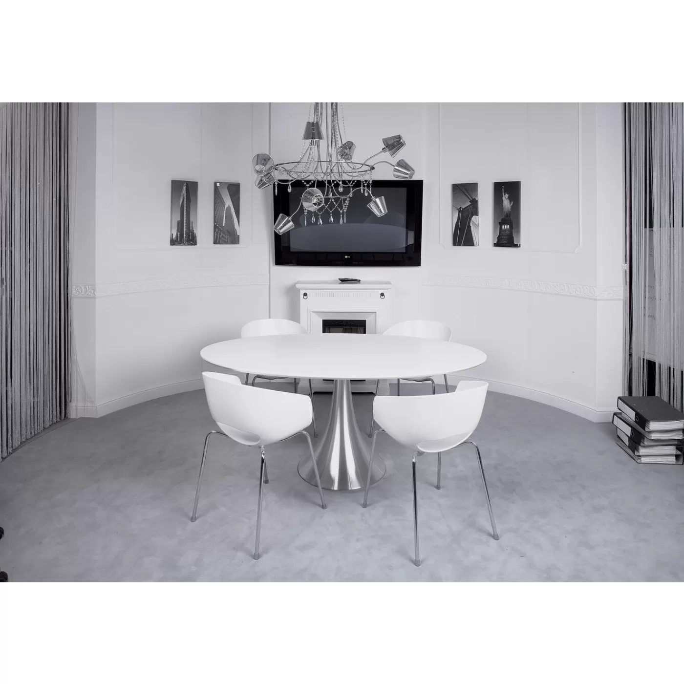 KARE Design Table Grande Possibilita Blanche 180X100Cm