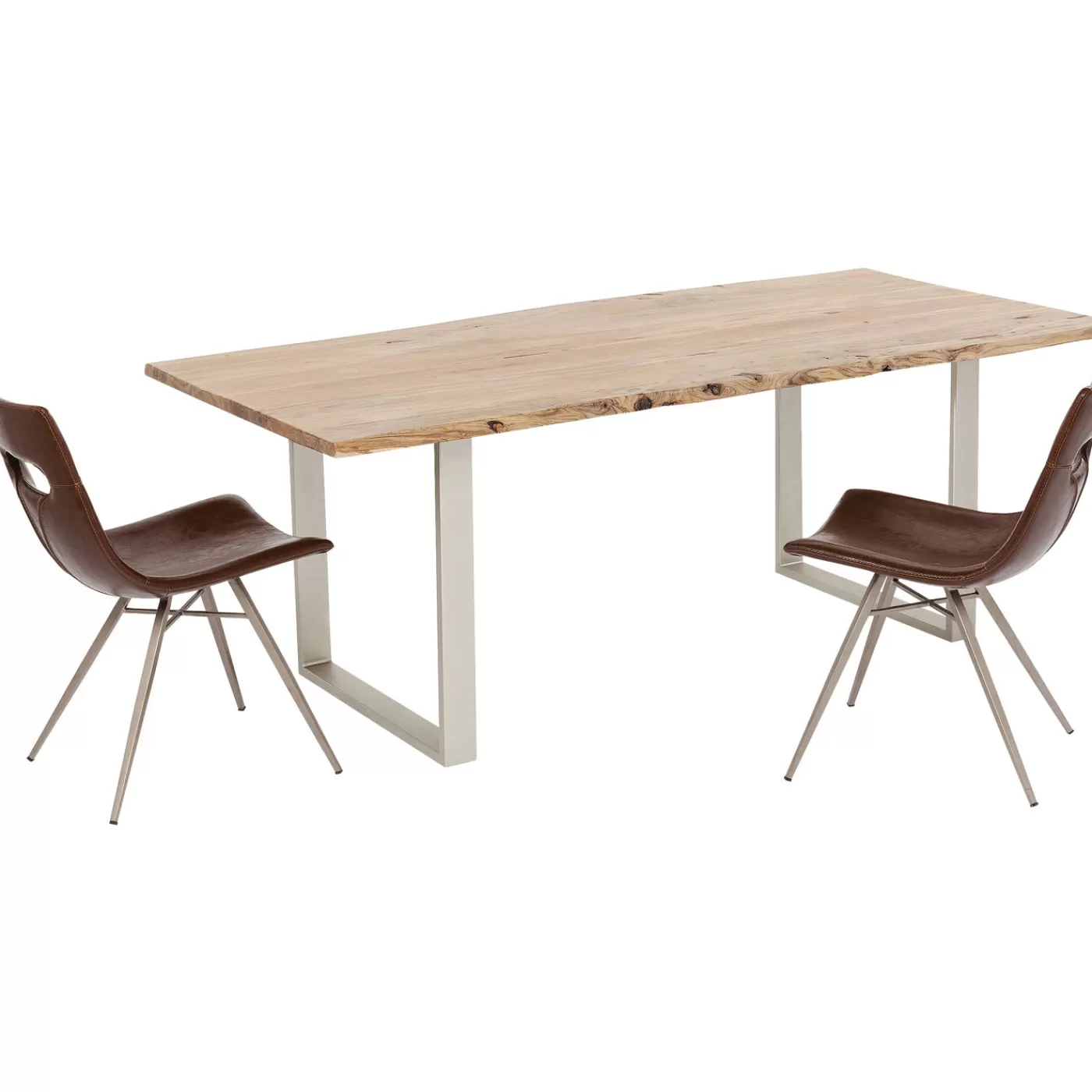 KARE Design Table Harmony Argente 180X90Cm