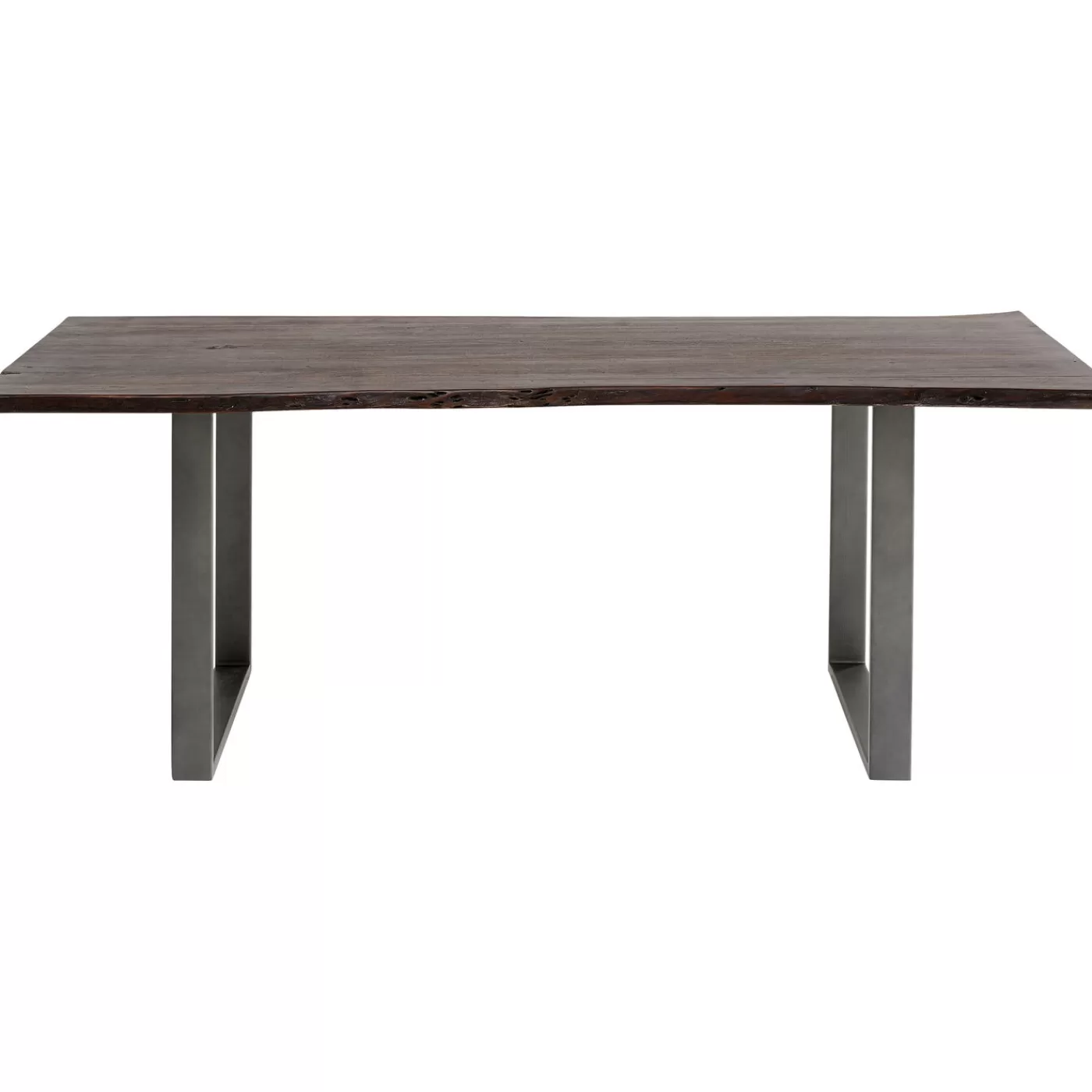 KARE Design Table Harmony Fonce Acier Brut 160X80