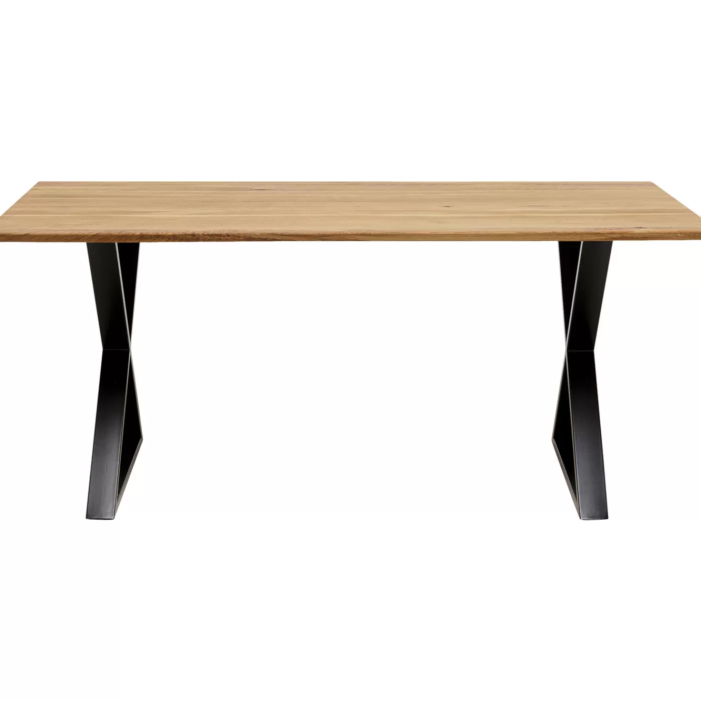 KARE Design Table Jackie Chene Cross Noir 180X90Cm